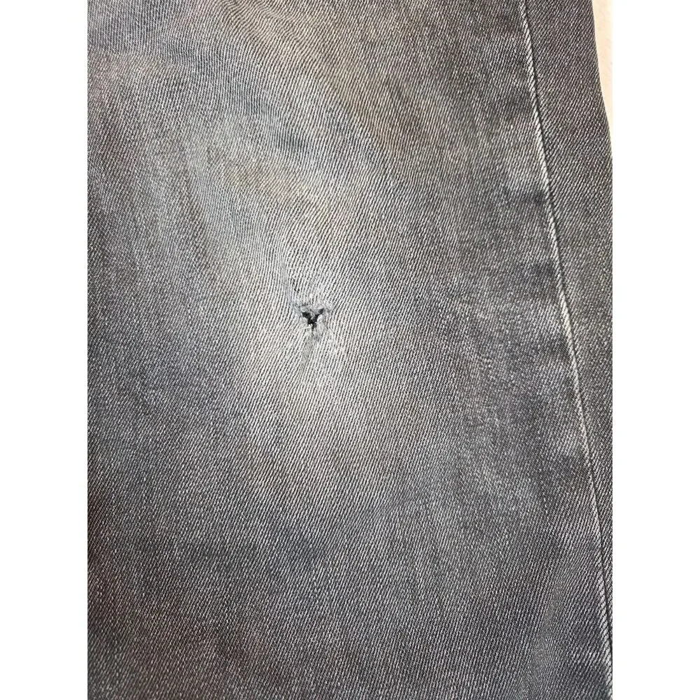 Levi’s Premium 541 Athletic Taper Jeans Men’s 31x30 Black Distressed Stretch
